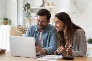 couple getting tax relief services